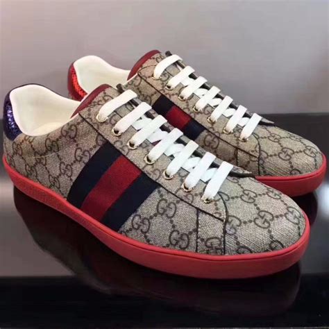 Gucci ace sneakers men discounted